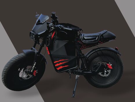 Warrior Armor Edition electric motorcycle